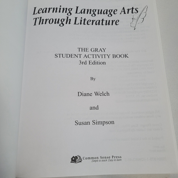 The Gray Book Learning Language Arts Through Literature Teacher & Student Books - Picture 8 of 9